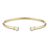 Thumbnail Image 1 of 9ct Yellow Gold & Cubic Zirconia Bezel Set Bangle