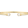 Thumbnail Image 2 of 9ct Yellow Gold & Cubic Zirconia Bezel Set Bangle