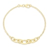 Thumbnail Image 1 of 9ct Yellow Gold 7.5" Link Bracelet