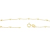 Thumbnail Image 3 of 9ct Yellow Gold 7.25" Ball Station Bracelet
