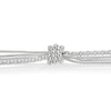 Thumbnail Image 2 of Sterling Silver 7.5" Knot Textured Chunky Chain Bracelet