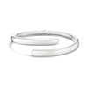 Thumbnail Image 1 of Sterling Silver Crossover Polished Chunky Bangle