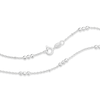 Thumbnail Image 3 of Sterling Silver 24" Trio Ball Station Necklace