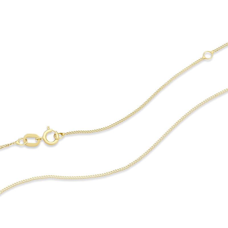 Main Image 3 of Children's 9ct Yellow Gold 14+2" St Christopher Pendant