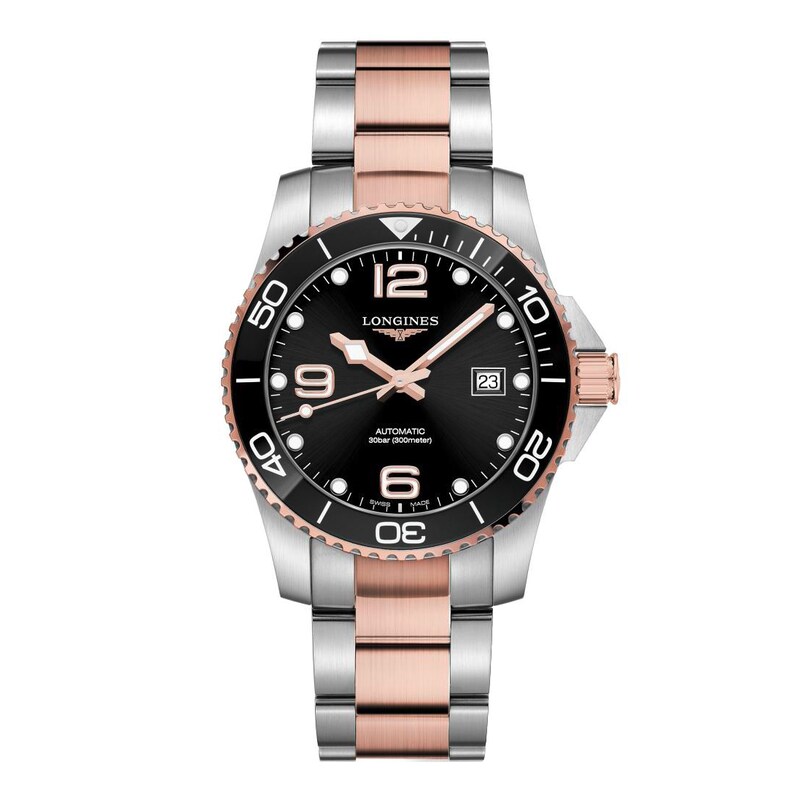 Longines HydroConquest Men's Two Tone Bracelet Watch