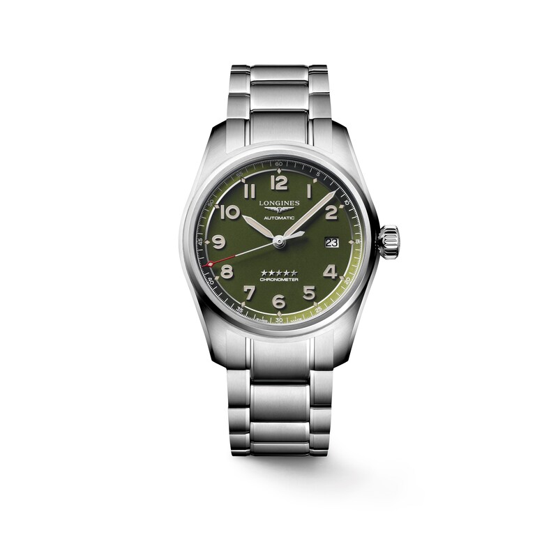 Longines Spirit Men's Stainless Steel Bracelet Watch