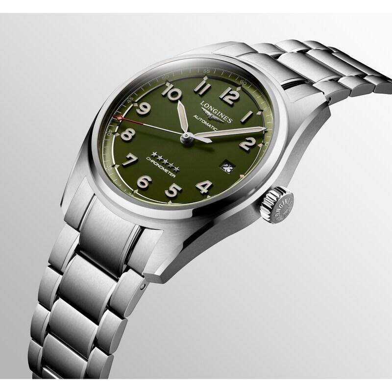 Longines Spirit Men's Stainless Steel Bracelet Watch