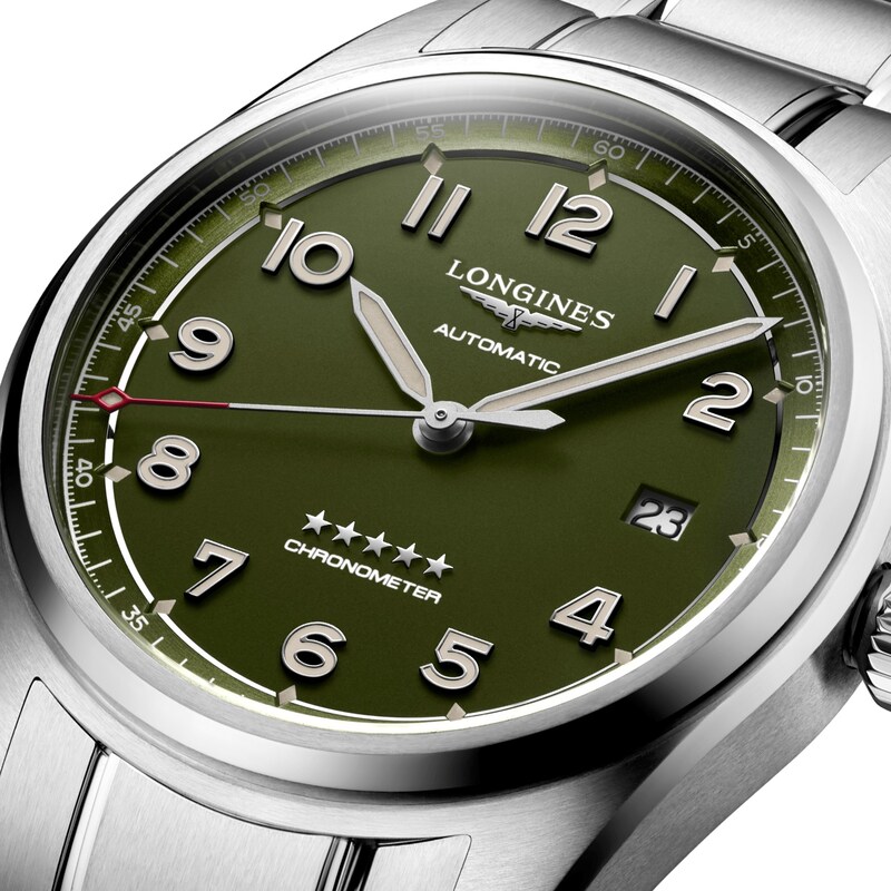 Longines Spirit Men's Stainless Steel Bracelet Watch
