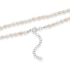 Thumbnail Image 3 of Sterling Silver 16+2" Cultured Freshwater Pearl Beaded Necklace