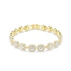 Thumbnail Image 0 of Swarovski Angelic Yellow Gold 7 Inch Crystal Bracelet