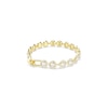 Thumbnail Image 4 of Swarovski Angelic Yellow Gold 7 Inch Crystal Bracelet