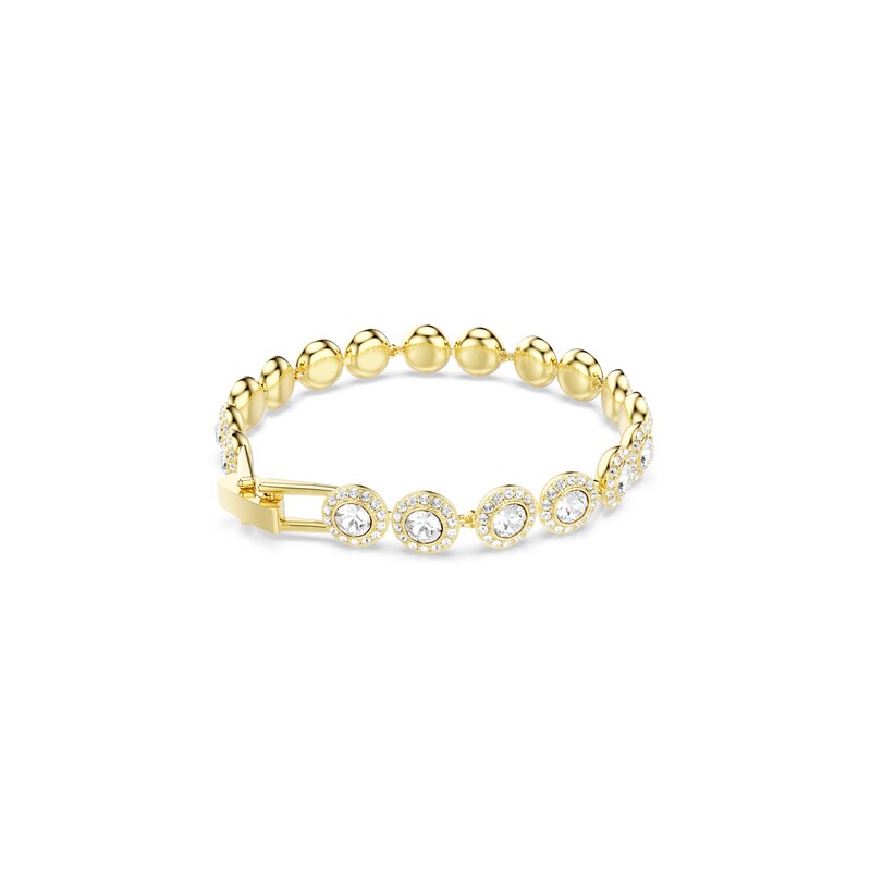 Swarovski Angelic Yellow Gold 7 Inch Crystal Bracelet