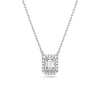 Thumbnail Image 0 of Swarovski Rhodium White Zirconia Octagonal Pendant