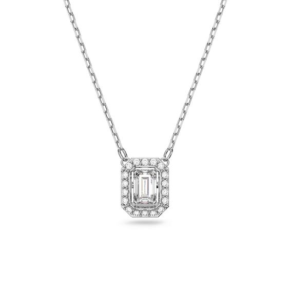 Swarovski Women's Silver Millenia Crystal Pendant Necklace 5599177 In | Size: 38Cm - Image 5