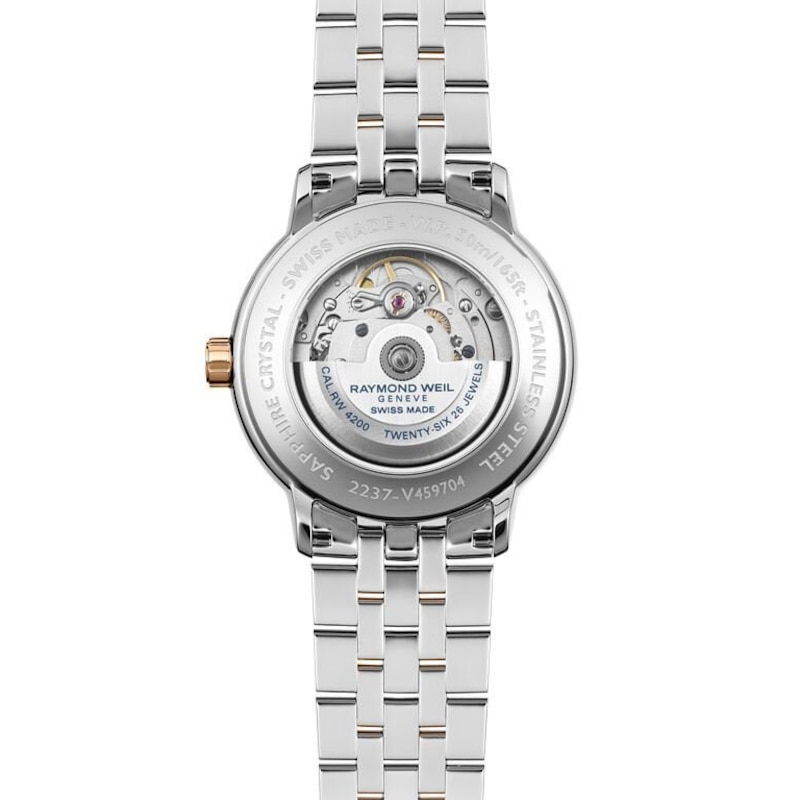 Raymond Weil Maestro Men's Silver Dial & Two-Tone Bracelet Watch