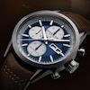 Thumbnail Image 1 of Raymond Weil Freelancer Men's Brown Leather Strap Watch