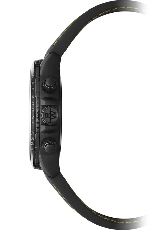 Raymond Weil Tango 300 Men's Black Rubber Strap Watch