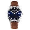 Thumbnail Image 0 of Frederique Constant Classics Blue Dial & Brown Leather Strap Watch