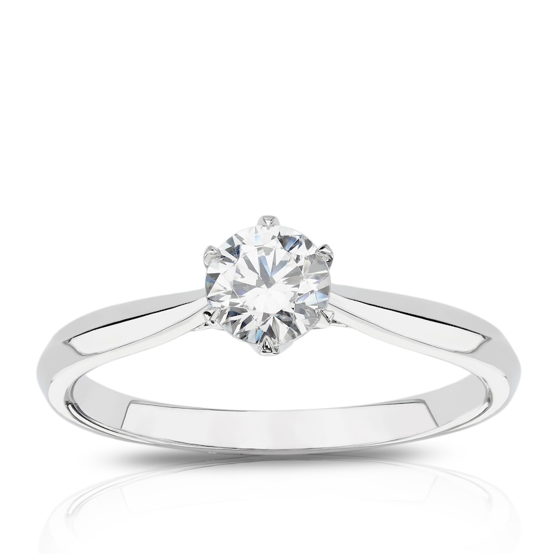 Eternal Diamond 18ct White Gold 0.50ct Total Solitaire Ring