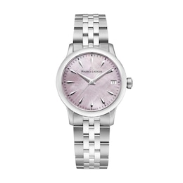 Maurice Lacroix 1975 33mm Pink Mother of Pearl Bracelet Watch