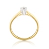 Thumbnail Image 3 of Engagement Ring Eternal Diamond 18ct Gold 0.33ct Total Solitaire Ring