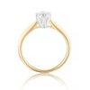 Thumbnail Image 3 of Engagement Ring Eternal Diamond 18ct Gold 0.66ct Total Solitaire Ring