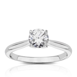 Eternal Diamond Platinum 1ct Four Claw Solitaire Ring