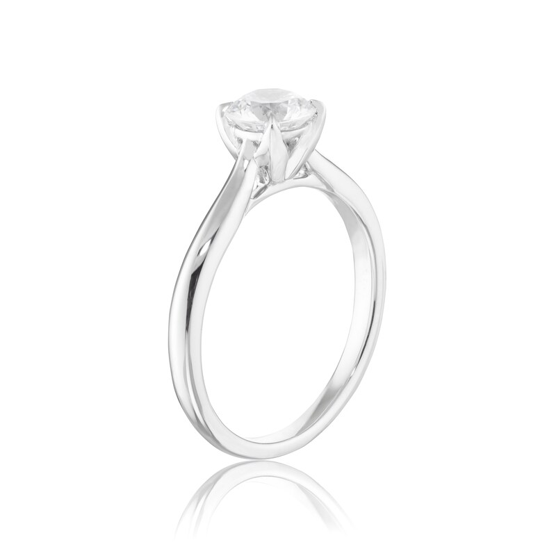 Eternal Diamond Platinum 1ct Four Claw Solitaire Ring