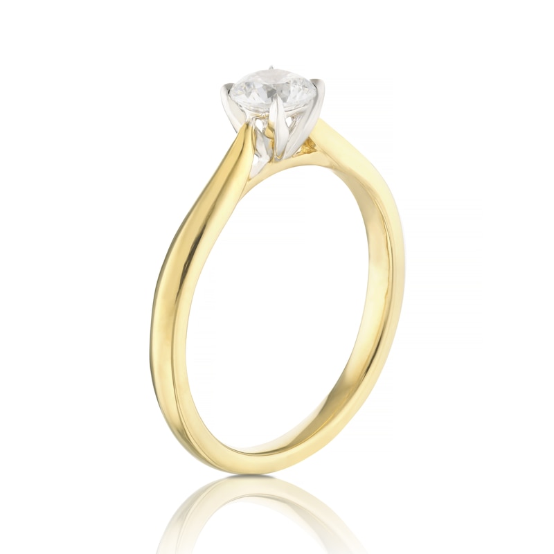 Eternal Diamond 18ct Gold 0.50ct Total Solitaire Ring