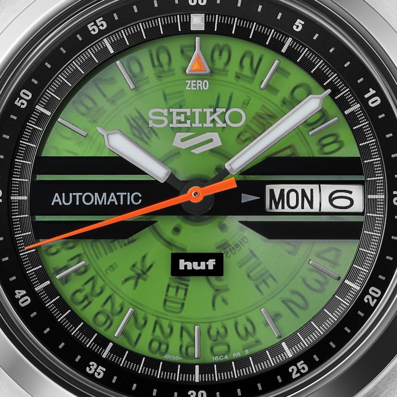 Main Image 3 of Seiko 5 Sports x HUF II Stainless Steel Limited Edition Watch