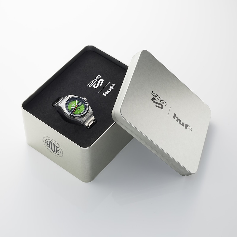 Main Image 6 of Seiko 5 Sports x HUF II Stainless Steel Limited Edition Watch