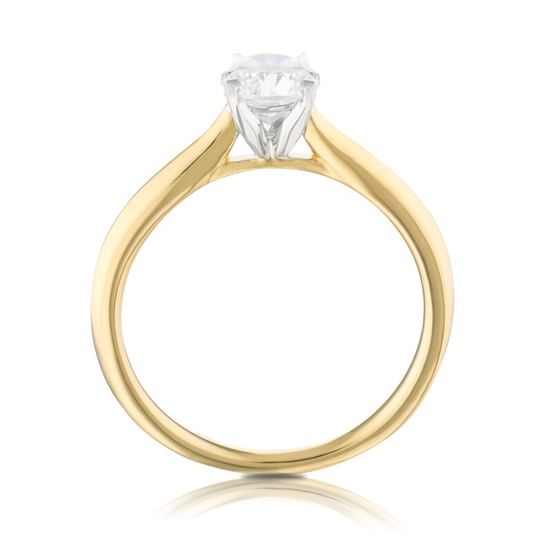 Eternal Diamond 18ct Gold 0.66ct Total Solitaire Ring