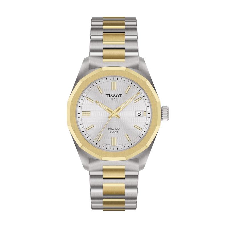 Main Image 1 of Tissot PRC 100 Solar 34mm Two Tone Bracelet Watch