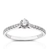 Thumbnail Image 1 of Engagement Ring Eternal Diamond 18ct White Gold 0.50ct Total Four Claw Ring