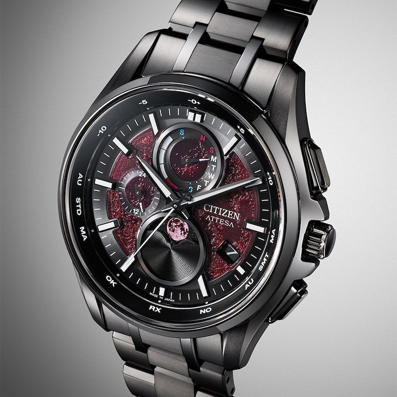 Main Image 2 of Citizen Attesa Shades of Red & Grey Super Titanium Limited Edition Watch
