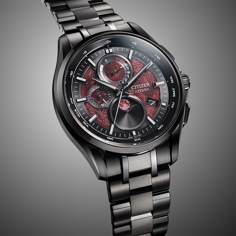Main Image 6 of Citizen Attesa Shades of Red & Grey Super Titanium Limited Edition Watch