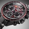 Thumbnail Image 6 of Citizen Attesa Chronograph Shades of Red & Grey Super Titanium Limited Edition Watch