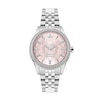 Thumbnail Image 1 of Vivienne Westwood Little Wallace Pink Dial & Stainless Steel Bracelet Watch