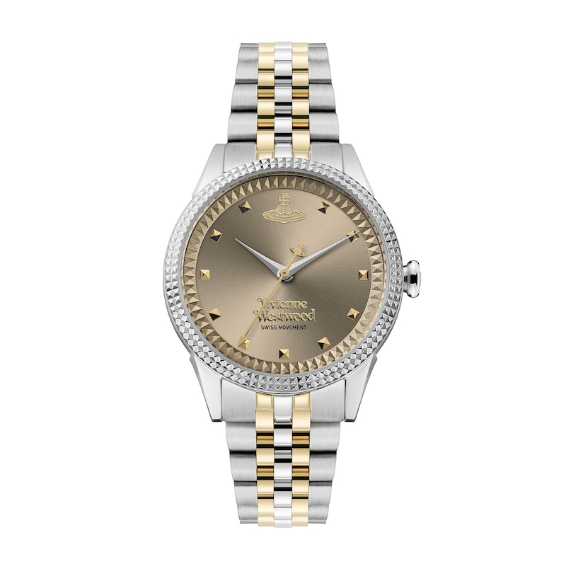 Main Image 1 of Vivienne Westwood Little Seymour Warm Grey Dial & Two Tone Bracelet Watch
