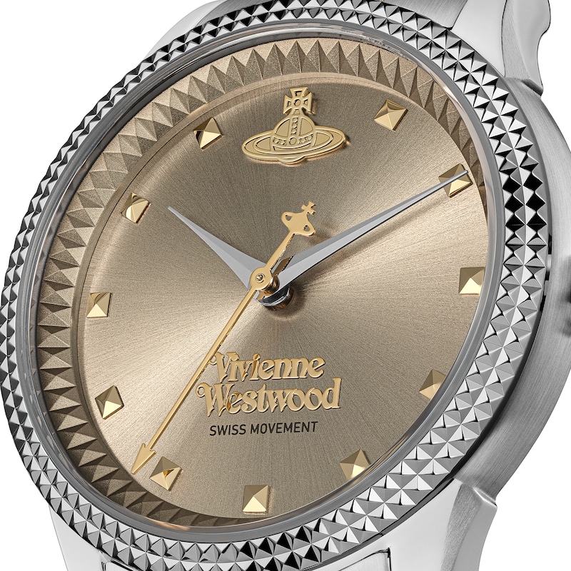 Main Image 2 of Vivienne Westwood Little Seymour Warm Grey Dial & Two Tone Bracelet Watch