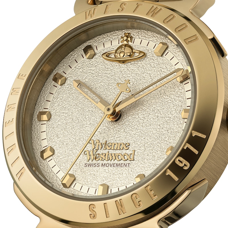 Main Image 2 of Vivienne Westwood The Chelsea Cream Dial & Gold Tone Bracelet Watch