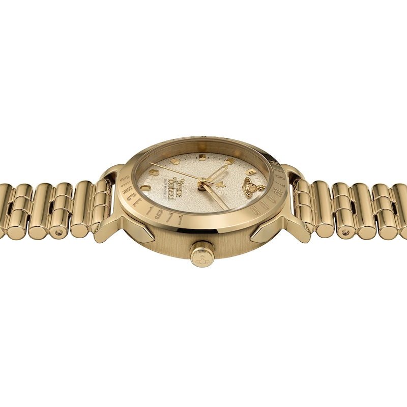 Main Image 4 of Vivienne Westwood The Chelsea Cream Dial & Gold Tone Bracelet Watch
