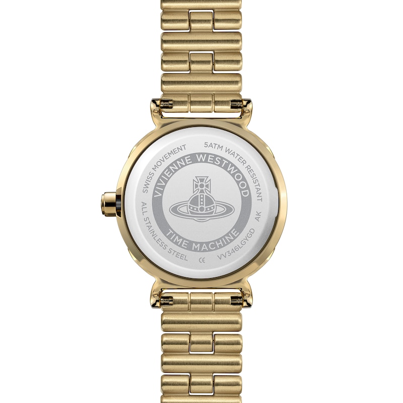 Main Image 6 of Vivienne Westwood The Chelsea Cream Dial & Gold Tone Bracelet Watch