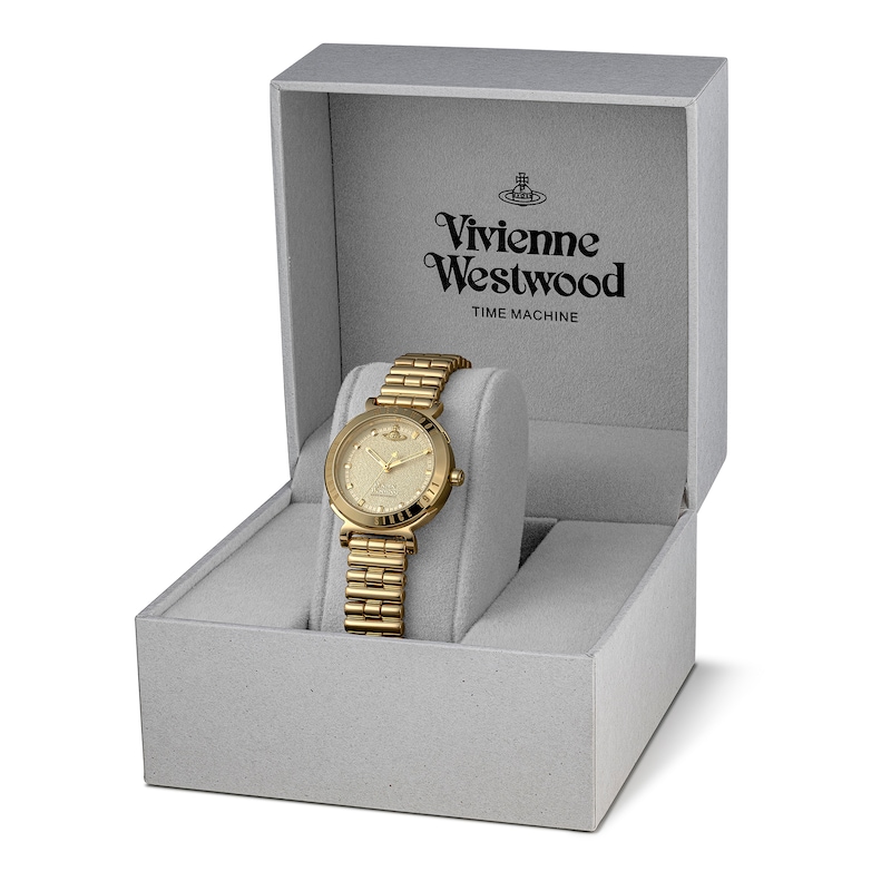 Main Image 7 of Vivienne Westwood The Chelsea Cream Dial & Gold Tone Bracelet Watch