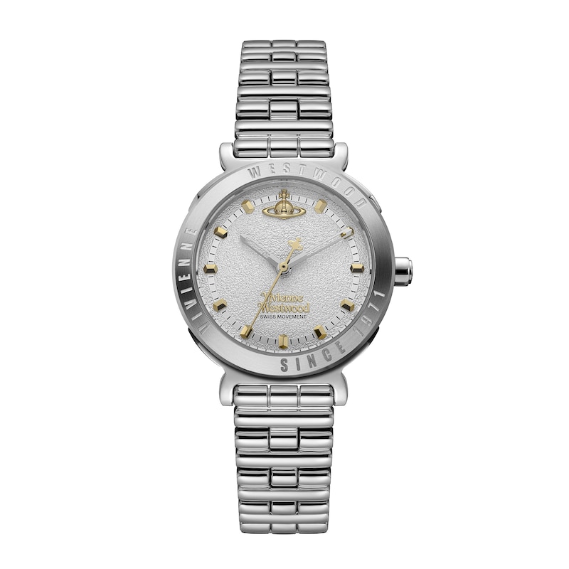 Main Image 1 of Vivienne Westwood The Chelsea White Dial & Stainless Steel Bracelet Watch