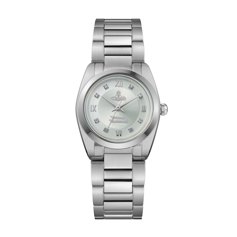 Main Image 1 of Vivienne Westwood The Tavistock Pale Green Sunray Dial & Stainless Steel Bracelet Watch
