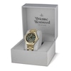 Thumbnail Image 7 of Vivienne Westwood Berwick Green Dial & Gold Tone Bracelet Watch