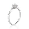 Thumbnail Image 1 of Eternal Diamond 18ct White Gold 0.50ct Total Round Halo Ring