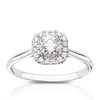 Thumbnail Image 0 of Eternal Diamond 18ct White Gold 0.66ct Total Halo Ring