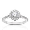 Thumbnail Image 1 of Engagement Ring Eternal Diamond Platinum 1ct Total Halo Ring
